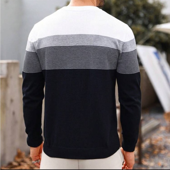 Colorblock Sweater ⌚️ - Picture 2 of 4
